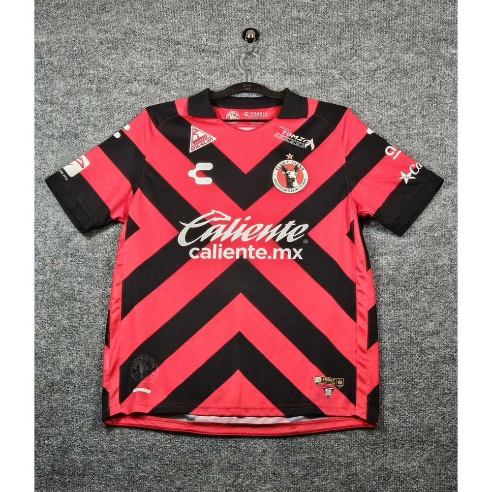 Charly Xolos De Tijuana 2021 2022 Home Jersey Mens Size Large Red Soccer